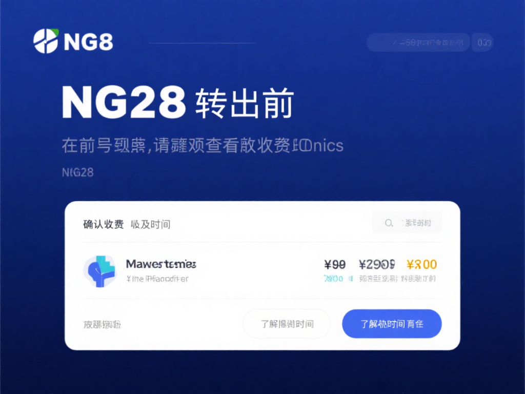 NG28转账教程:详细教你如何安全转出 确认手续费及时间
在NG28转出之前,请务必查看