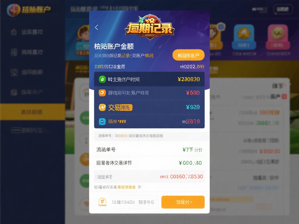 核对账户金额
很多玩家喜欢定期记录自己的账户状况