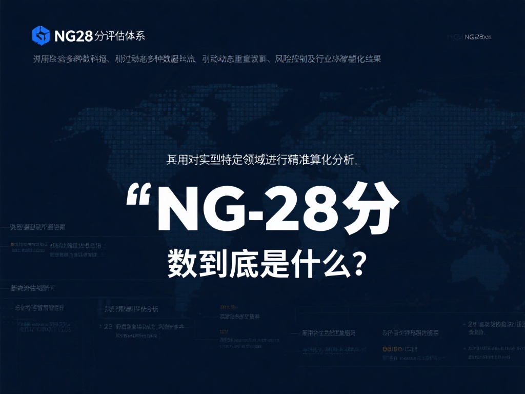 很多人可能会有疑问：“NG28分数到底是什么？”实