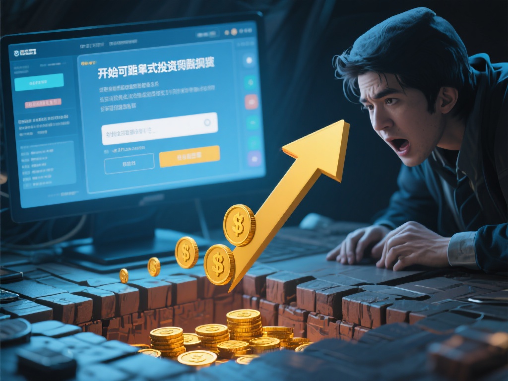 递进式投资陷阱：开始可能只要求受害者投入少量资金，